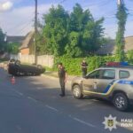 У Жмеринці чоловік викрав авто і потрапив ним у ДТП