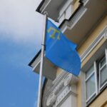 У Вінниці підняли кримськотатарський прапор