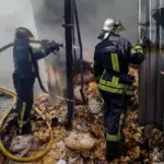 Неподалік Вінниці спалахнула пожежа на підприємстві (ФОТО)
