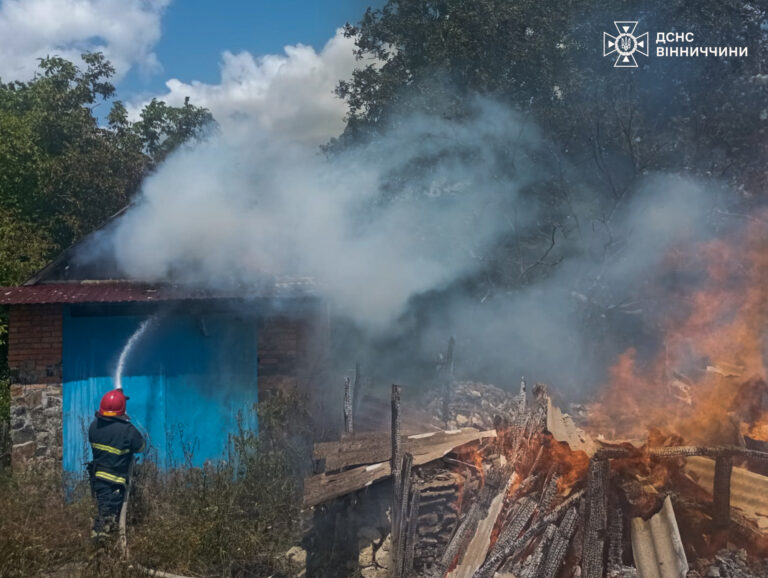На Вінниччині спалахнуло 13 пожеж: що та де горіло
