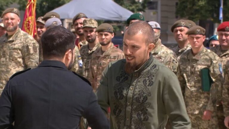 Зеленський нагородив вінничанина Романа Кашпура орденом За заслуги ІІІ ступеня