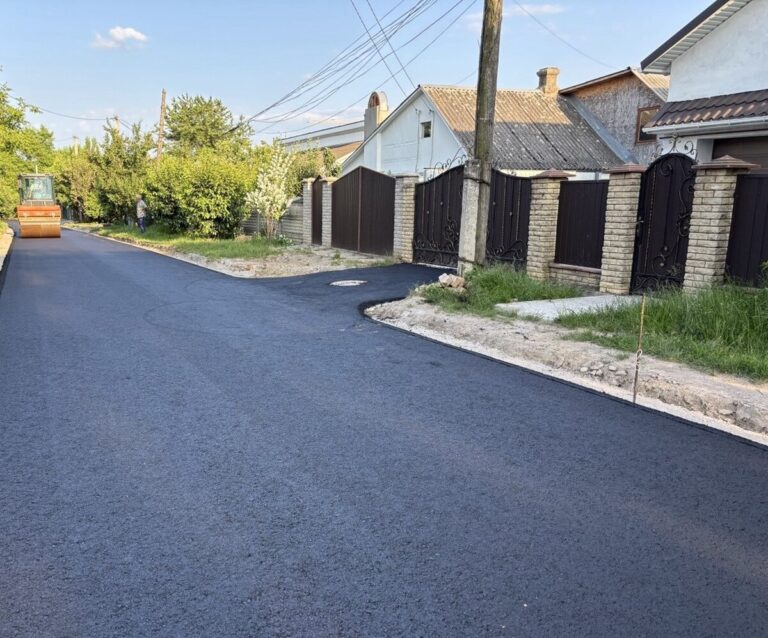 У Вінниці ремонтують вулиці приватного сектору на умовах співфінансування