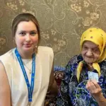 У Вінниці жінка столітнього віку отримала новий ID-паспорт
