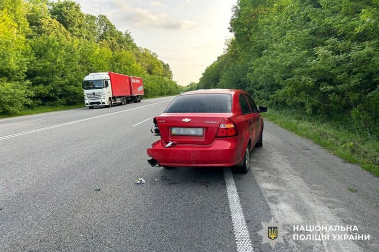 На Вінниччині за вихідні сталися дві ДТП з потерпілими