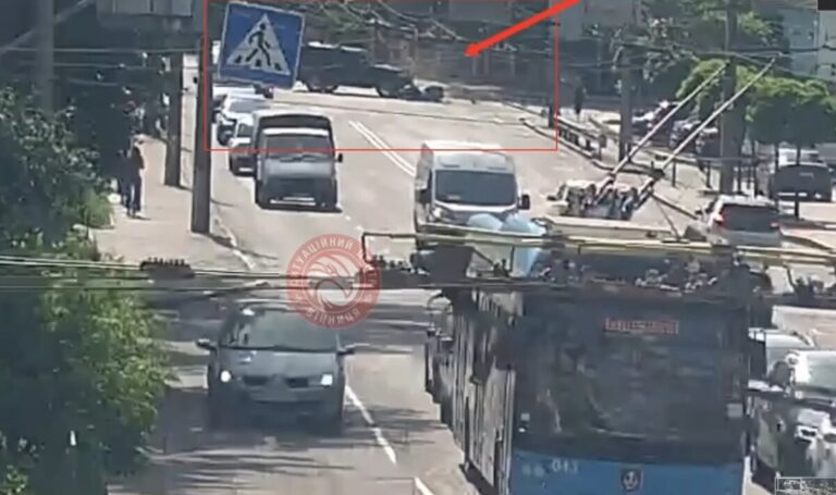 Відео ДТП на Чорновола у Вінниці