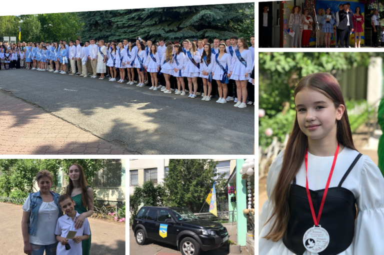 Свято зі сльозами радості: як пролунав останній дзвоник у школах Вінниці