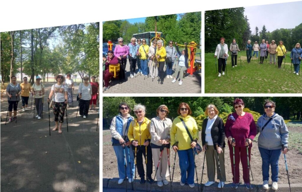 У Вінницькому терцентрі підопічні опановують скандинавську ходу