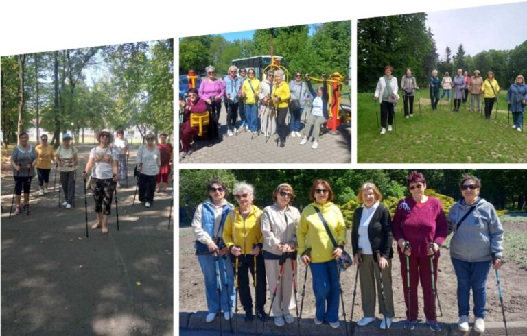 У Вінницькому терцентрі підопічні опановують скандинавську ходу