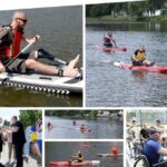 «Сила титанів»: у Вінниці ветерани війни змагалися на SUP-дошках