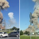 У Житомирі стався потужний вибух на АЗС: що відомо