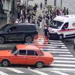 У Вінниці ВАЗ збив хлопця на електросамокаті (ВІДЕО)