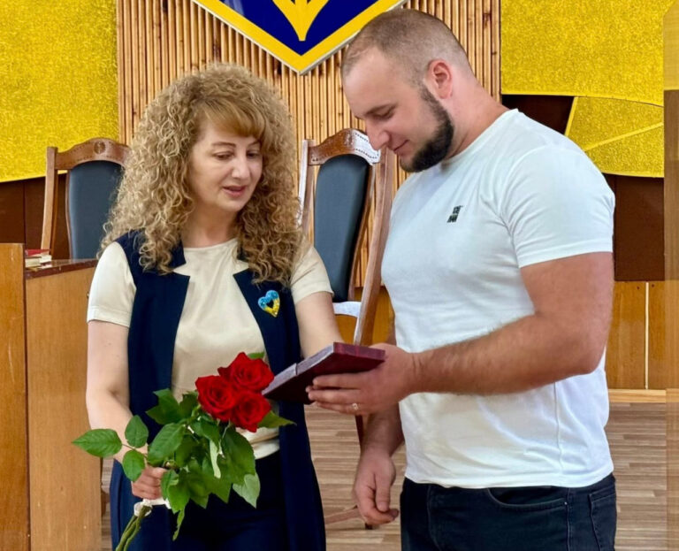 Залізничник з Вінниччини отримав орден «За мужність» за участь у боях на Лиманщині