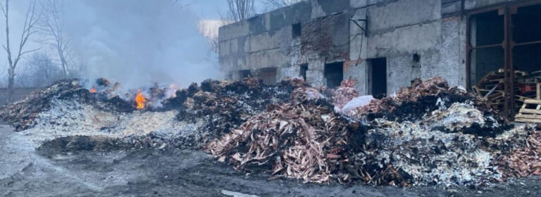 На Вінниччині керівник філії з спільниками «закидали» залишками тварин 2 гектари землі