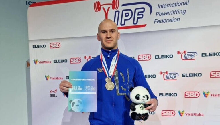 Вінничанин Віталій Коломієць представлятиме Україну на Всесвітніх Іграх 2025