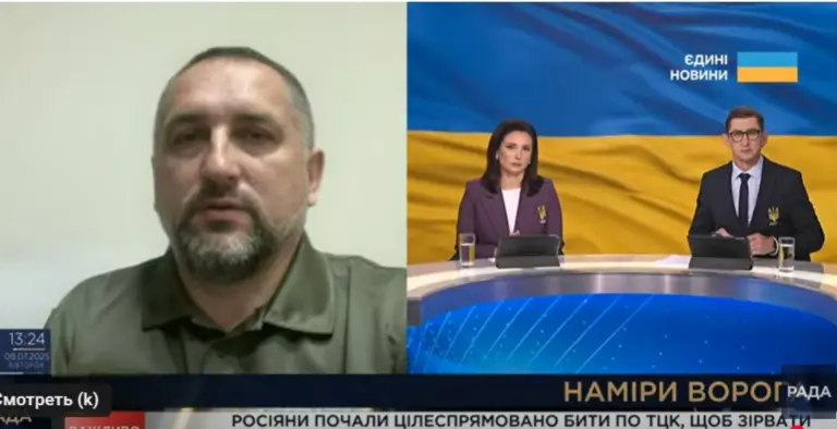 В етері «Єдиних новин» прокоментували інцидент у Вінницькому ТЦК