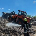 На Вінниччині горіла суха трава й сміття на понад 2 гектарах