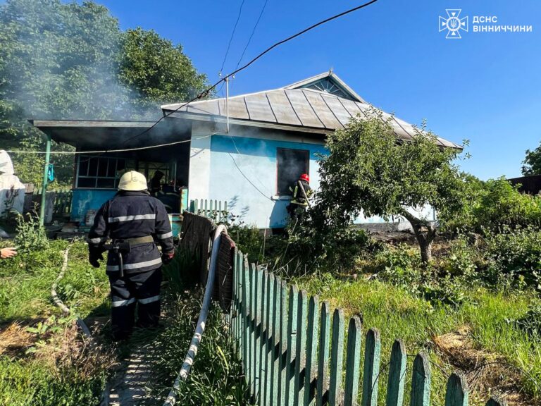 Пожежа в Тульчинському районі: постраждала 76-річна жінка