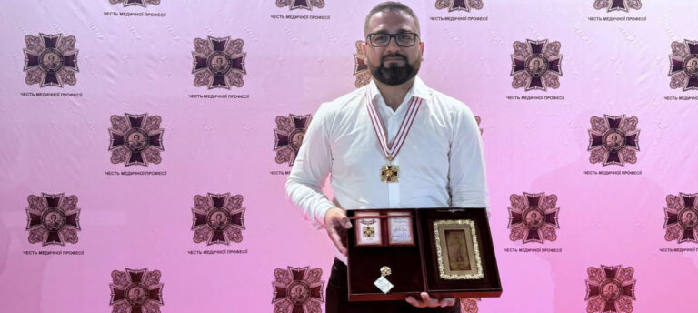 Лікаря з Вінниччини нагородили Орденом Святого Пантелеймона за професіоналізм та милосердя