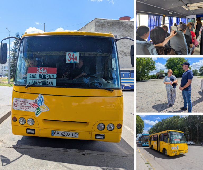 У Вінниці оновили автобусний маршрут до Гавришівки