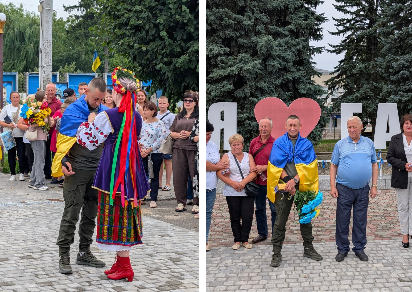 Гайсин урочисто зустрів Захисника після 8 місяців полону (ФОТО)