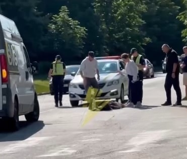 У Вінниці на перехресті біля Податкової збили дівчинку