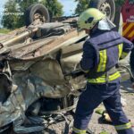 Після ДТП поблизу Вендичан рятувальники деблокували тіло загиблої з легковика