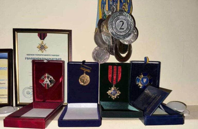 Сергія Вітинського з Вінниччини відзначили Золотим хрестом Головнокомандувача ЗСУ