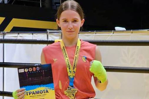 Вероніка Голуб з Вінниччини стала чемпіонкою України з боксу