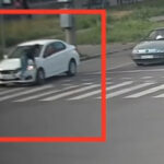 У Вінниці водій Peugeot збив дівчину на електросамокаті (ВІДЕО)