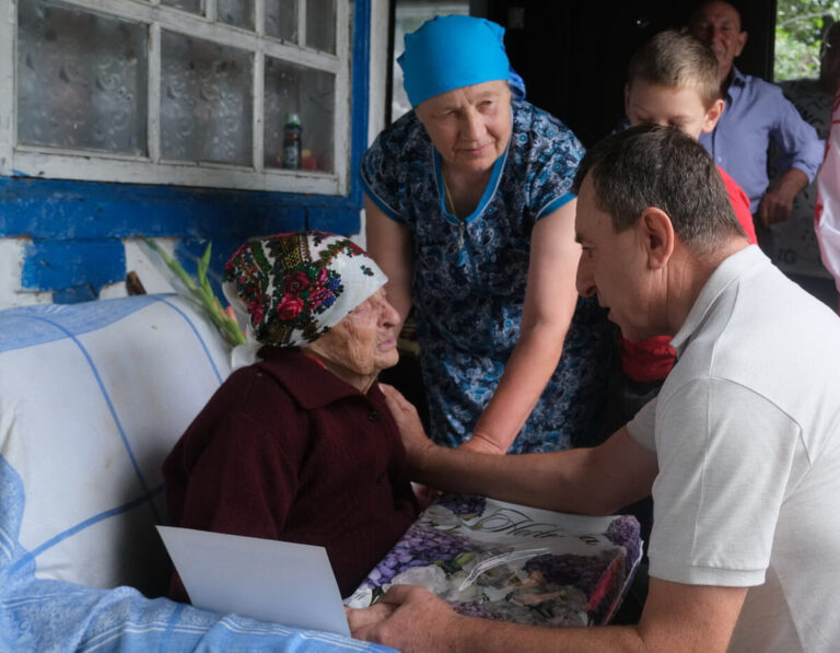 Столітній ювілей відзначає Ганна Сличук з Вінниччини