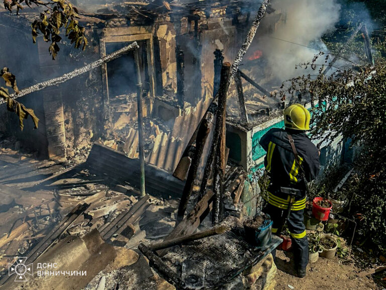 Від сухої трави до житлових будинків: минулої доби пожежі охопили Вінниччину