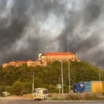 Удар РФ по Мукачеву: знищений американський завод, постраждав Паланок (ВІДЕО)