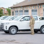 Міжрегіональний координаційний гуманітарний штаб передав вісім позашляховиків двом прикордонним загонам