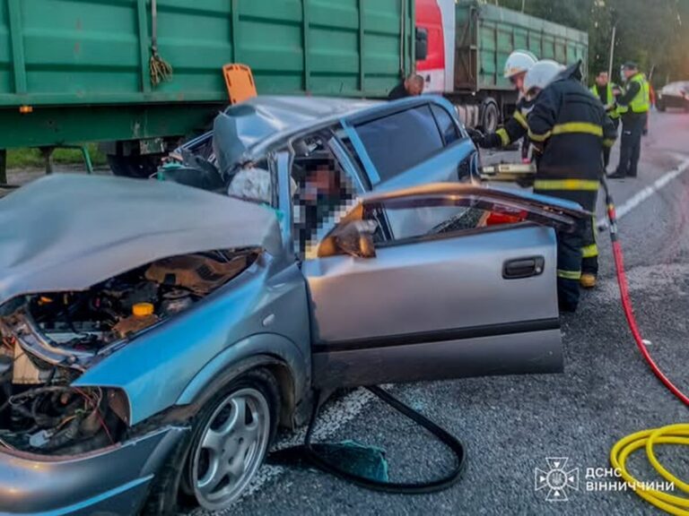 Жахлива аварія трапилась поблизу Літина