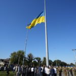 У День Державного Прапора України на Замковій горі у Вінниці урочисто підняли жовто-блакитний стяг