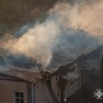 Вранці у Крижополі горіла лікарня (ФОТО)
