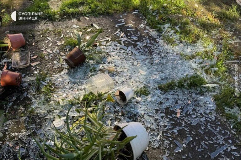 У Вінниці внаслідок атаки рф пошкоджені дитсадок, школу, училище й будинки