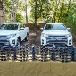 Міжрегіональний координаційний гуманітарний штаб передав нацгвардійцям 200 FPV-дронів та два позашляховики