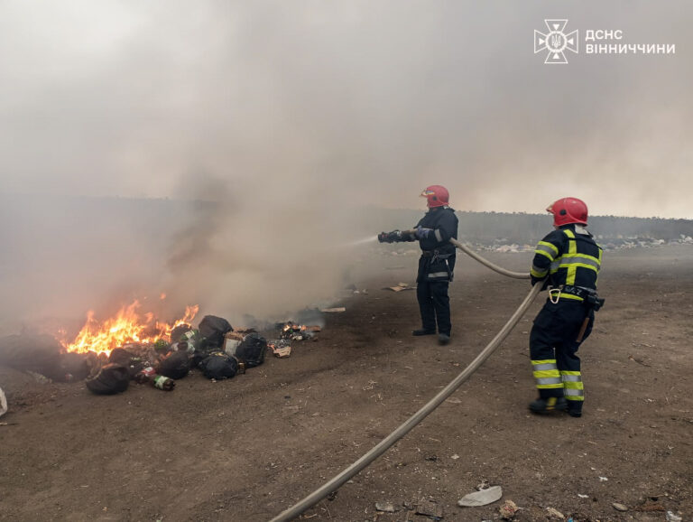 На Вінниччині за добу вигоріло 2,5 гектари землі