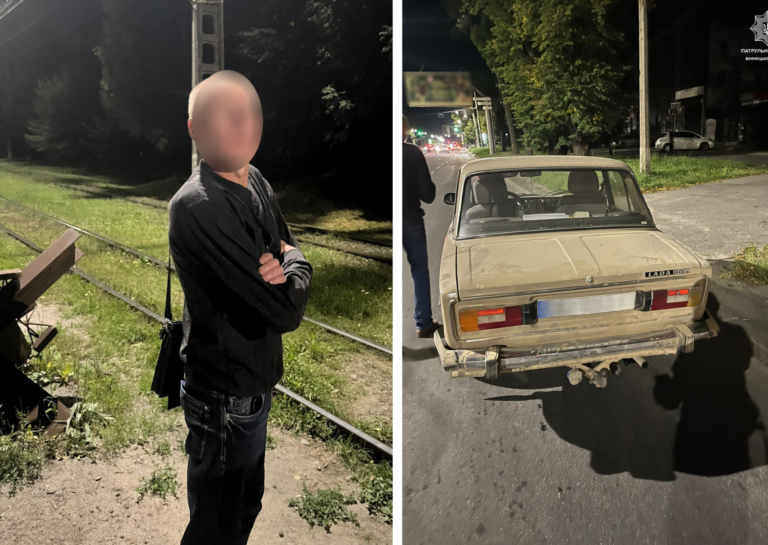 П’яний за кермом: у Вінниці водій перевищив норму алкоголю майже в 11 разів