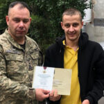 Воїну з Вінниччини вручили нагороду «Золотий Хрест»
