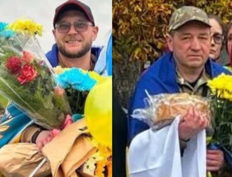 На Вінниччині зустріли звільнених з полону оборонців Ігоря Росінського та Максима Доброго
