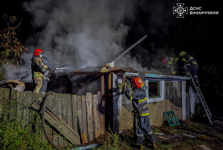 Горів автомобіль та кімната будинку: які наслідки пожеж на Вінниччині