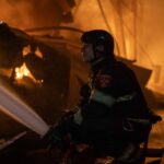 Балістичний удар по столиці: у Києві пожежі, загиблий та поранені