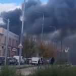 Пожежа неподалік залізничного вокзалу у Вінниці: що відомо (ОНОВЛЕНО)