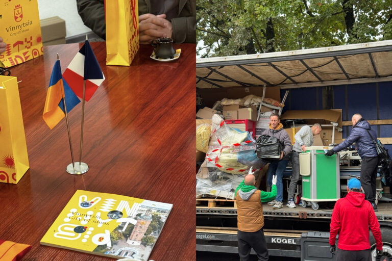 Четверту гуманітарну допомогу отримала Вінниця від волонтерів міста-побратима Нансі
