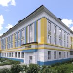 Фасад у синьо-жовтих кольорах: у Вінниці оновлять ліцей №32