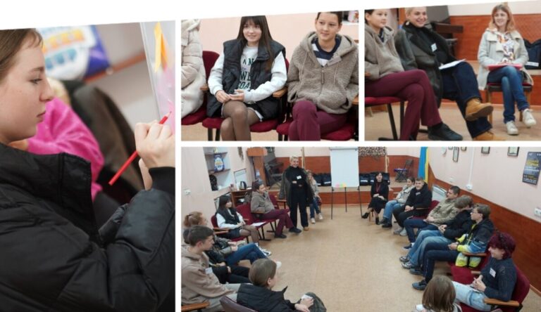 У Вінниці до Дня ментального здоров’я провели тренінг для дітей-переселенців