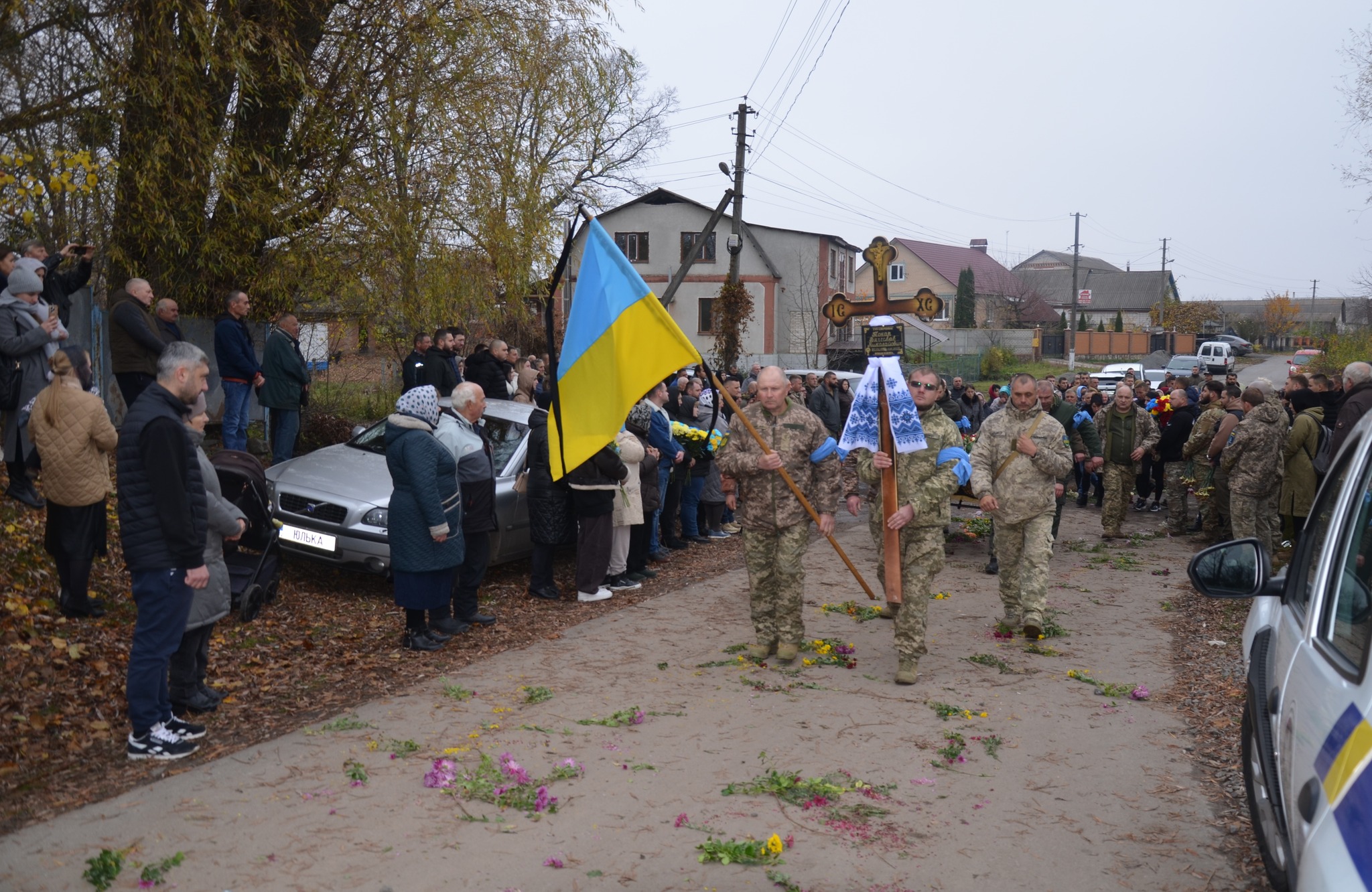 На Вінниччині попрощалися з воїном, який загинув на полігоні під час ракетного удару рф