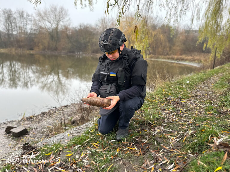Поблизу ставка на Вінниччині виявили снаряд Другої світової